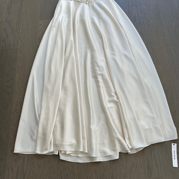 Reformation Arianwen Satin Gown Dress Wedding Bridal Fior Di Latte Sz 4 w/ tags - Picture 5 of 14